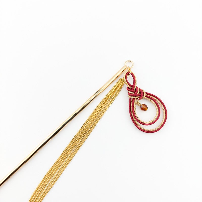 Kanzashi Japonés Mizuhiki