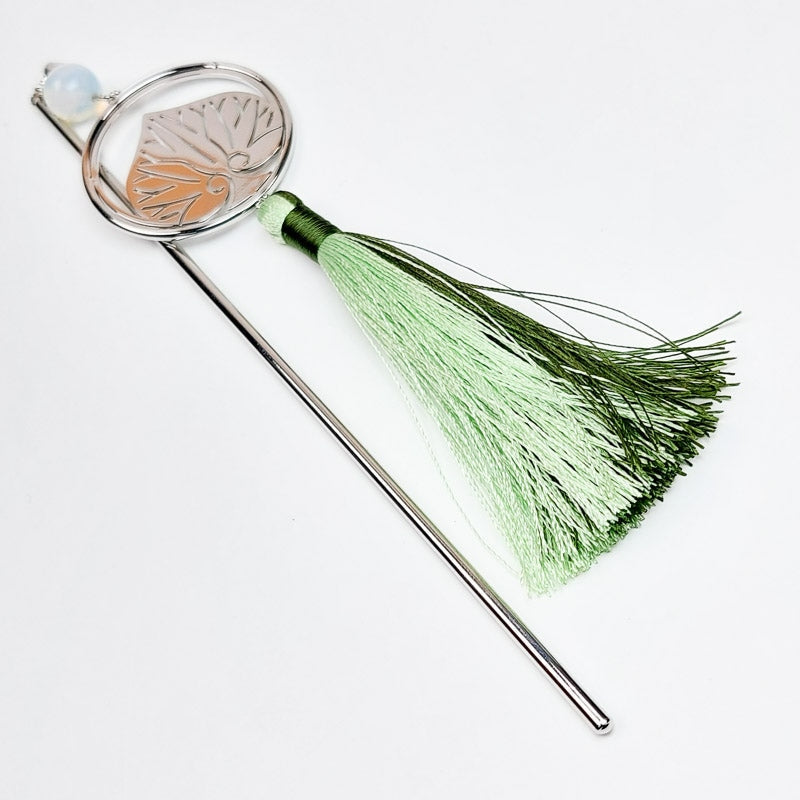 Kanzashi japonés pompón