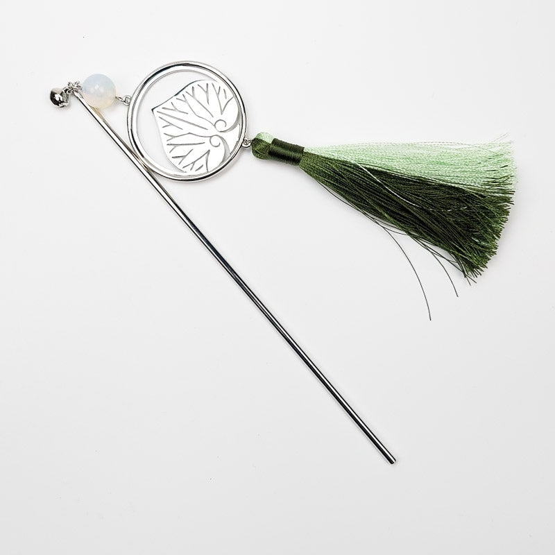 Kanzashi japonés pompón