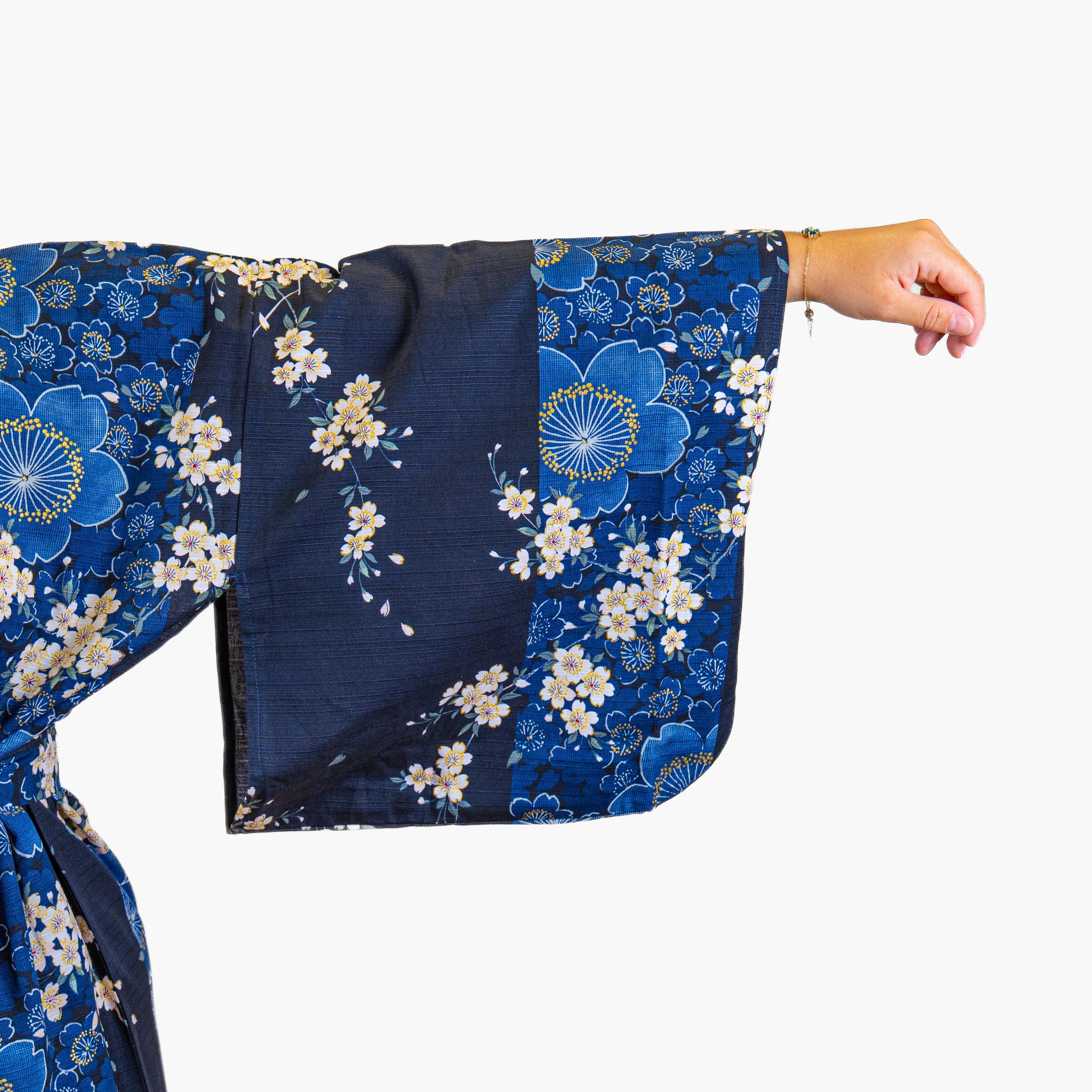 Kimono Japonés Mujer – Sakura Azul