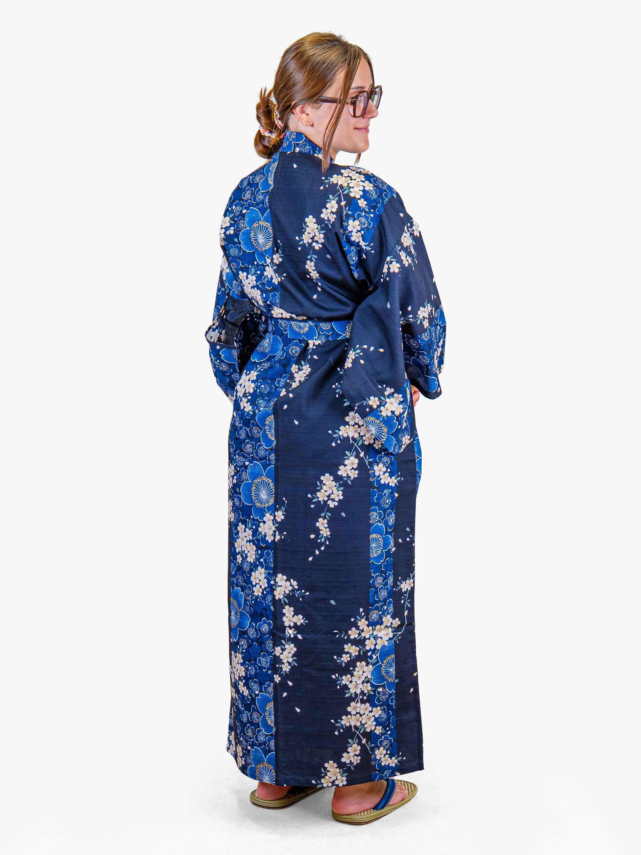 Kimono Japonés Mujer – Sakura Azul
