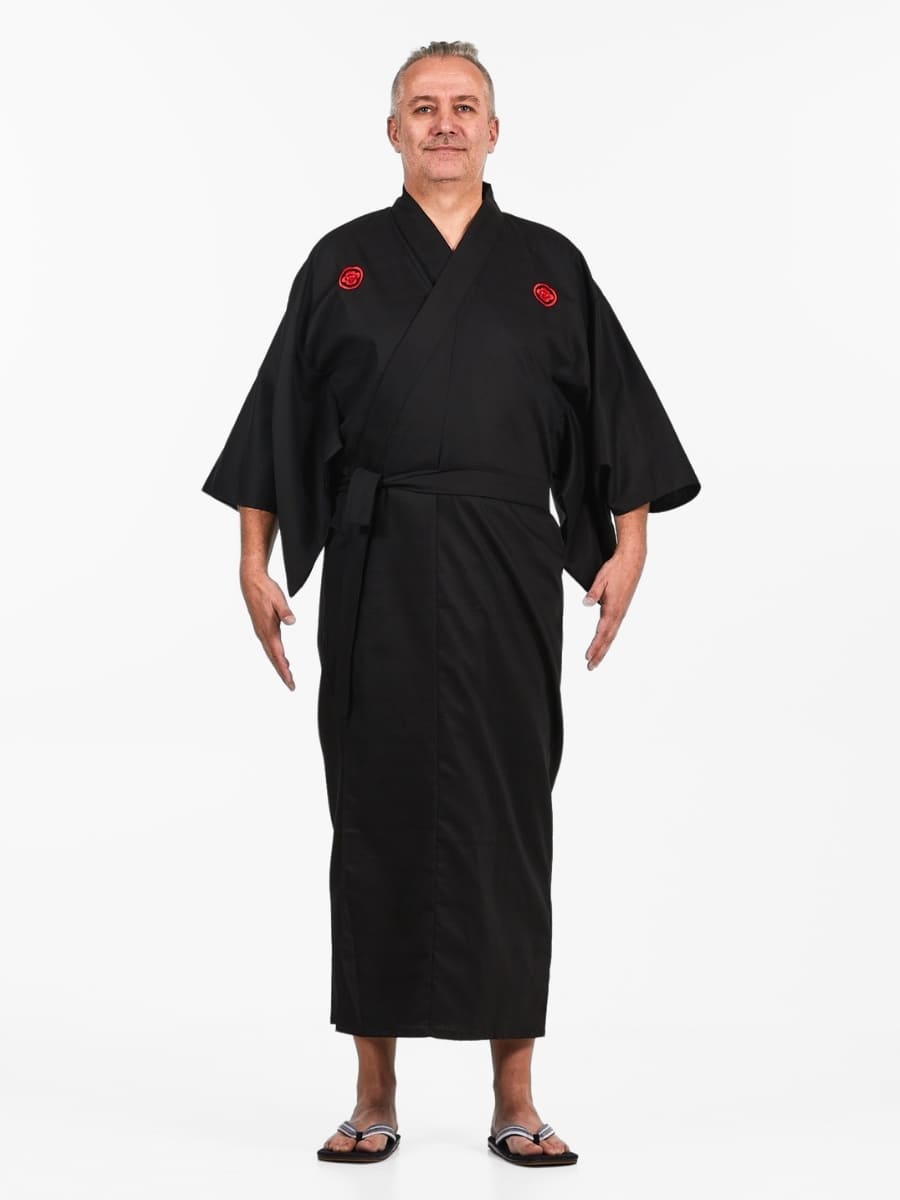 Kimono Japonés Samurai Hombre Talla única