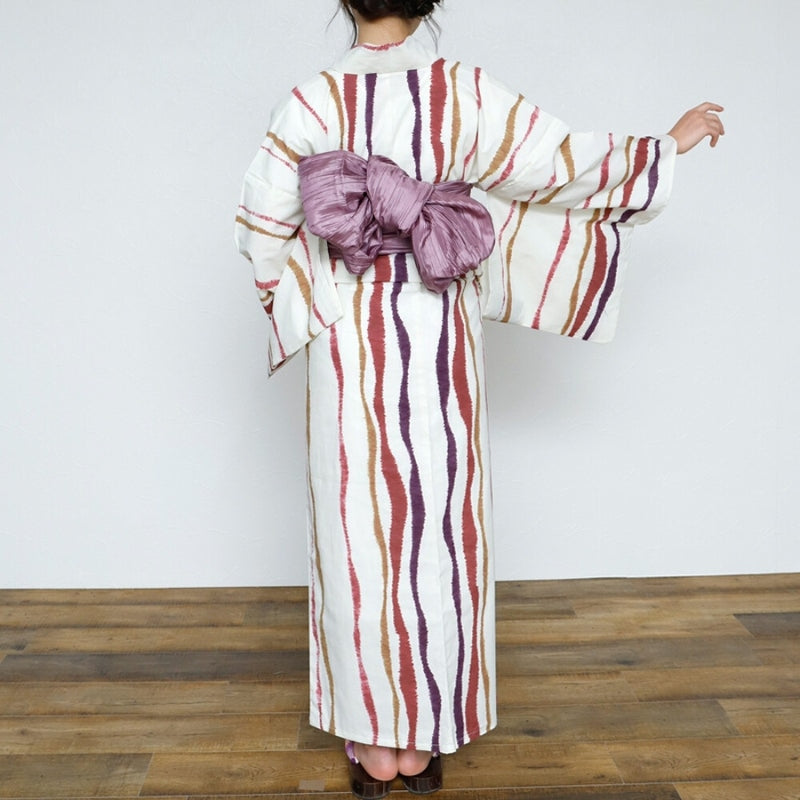 Kimono Japonés Mujer de Algodón