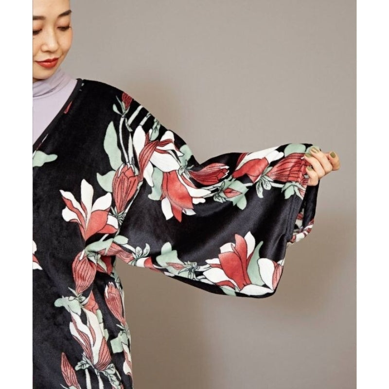 Kimono Polar para Mujer Negro