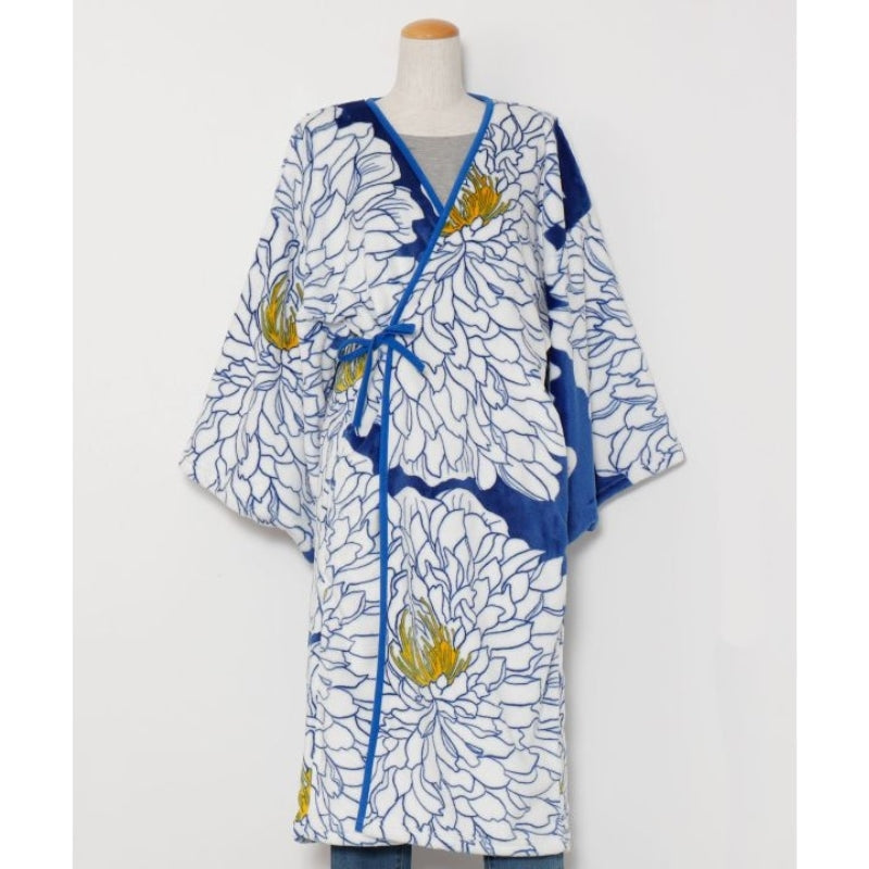 Kimono Polar Peonias para Mujer