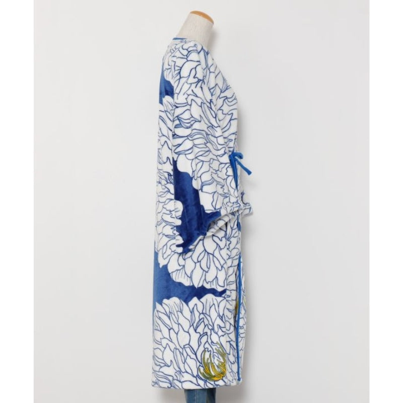 Kimono Polar Peonias para Mujer