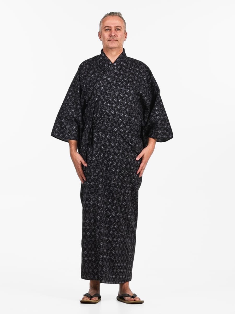 Kimono Yukata Hishigata Hombre