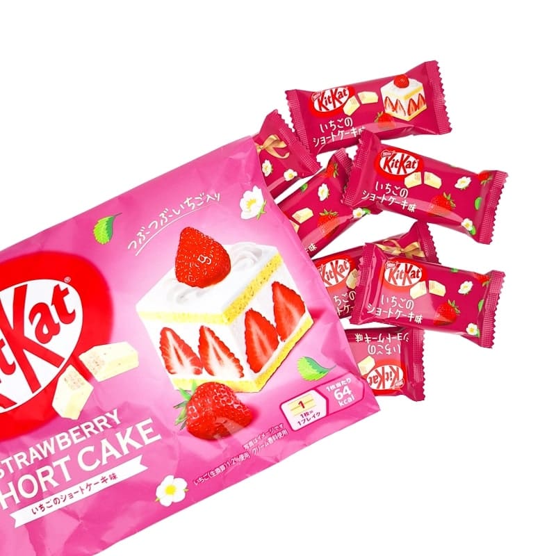KitKat Mini Shortcake Fraise