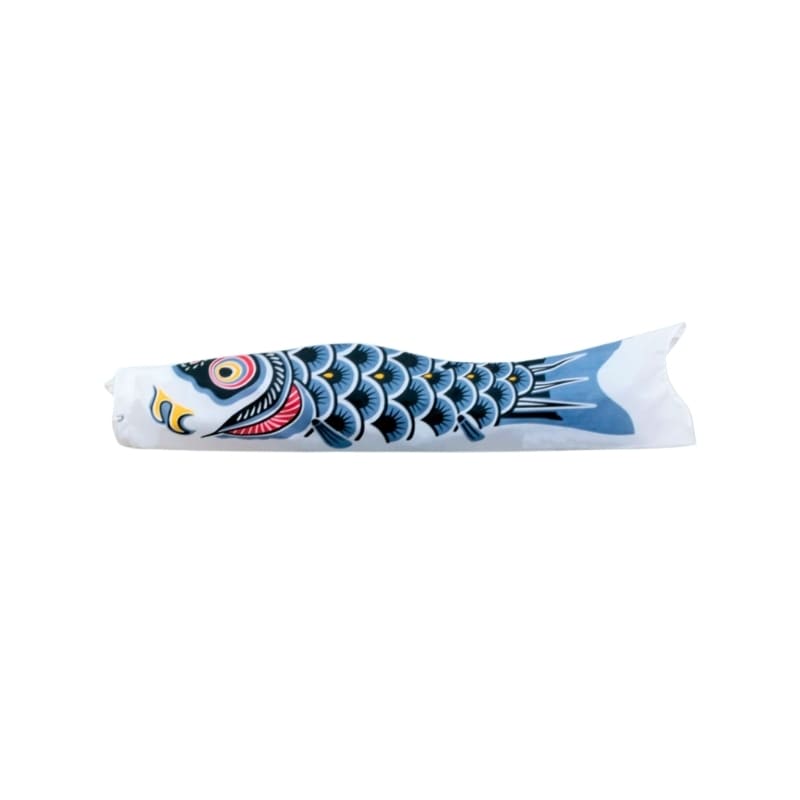 Koinobori Tradicional Japonés Negro 60 cm