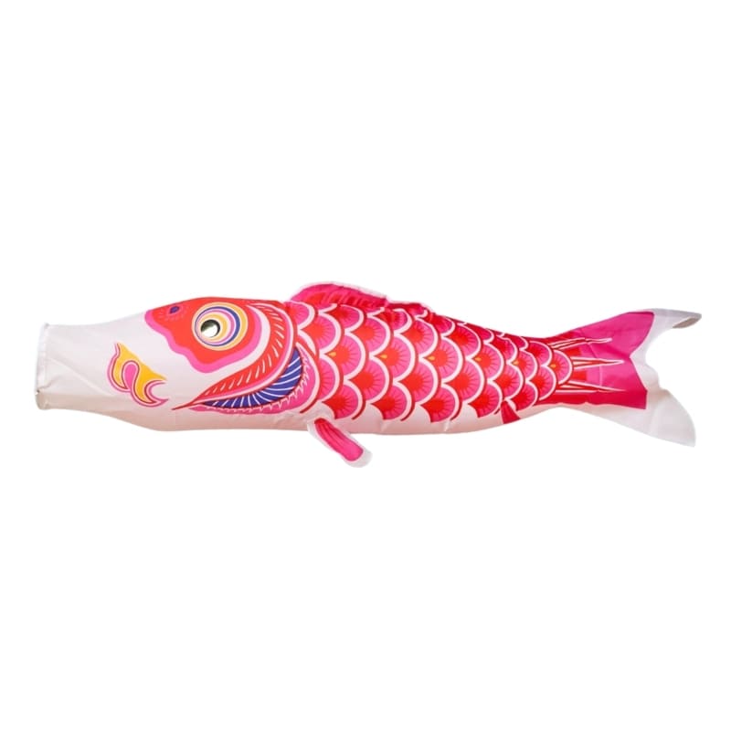 Koinobori tradicional japonés rosa 150 cm