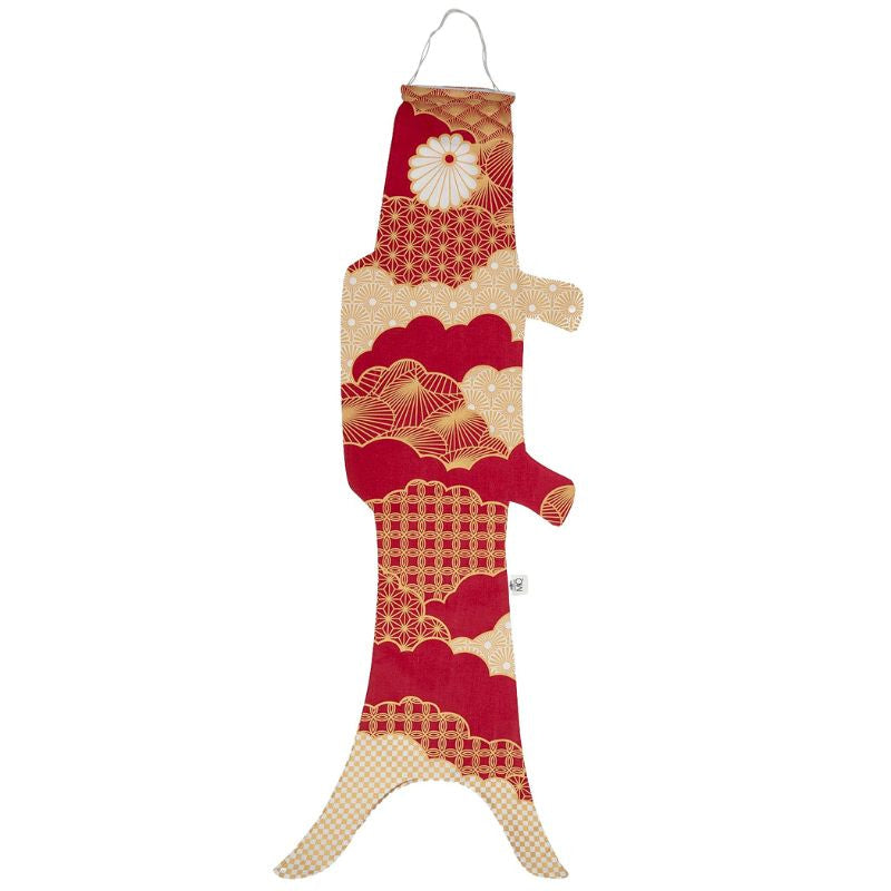 Koinobori Patchwork Rojo (M)