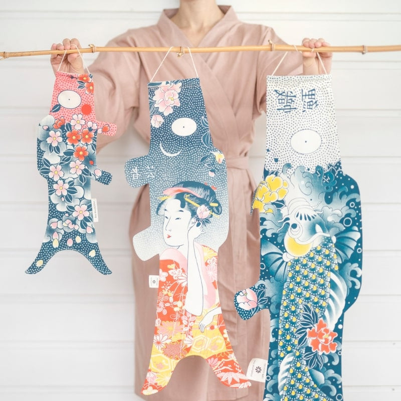 Koinobori Sakura Mini - 45 cm