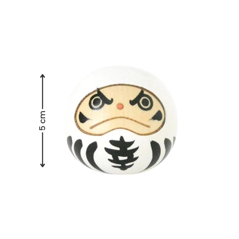 Kokeshi Daruma Blanco