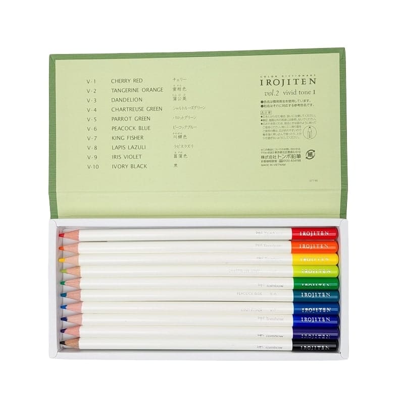 Lápices de Colores Japoneses Irojiten Tomo 1