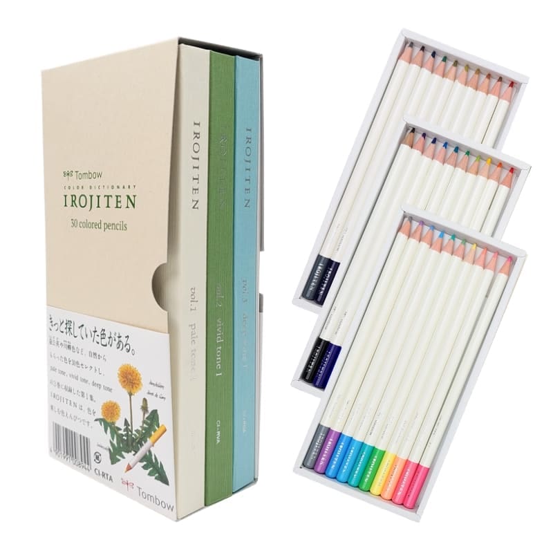 Lápices de Colores Japoneses Irojiten Tomo 1