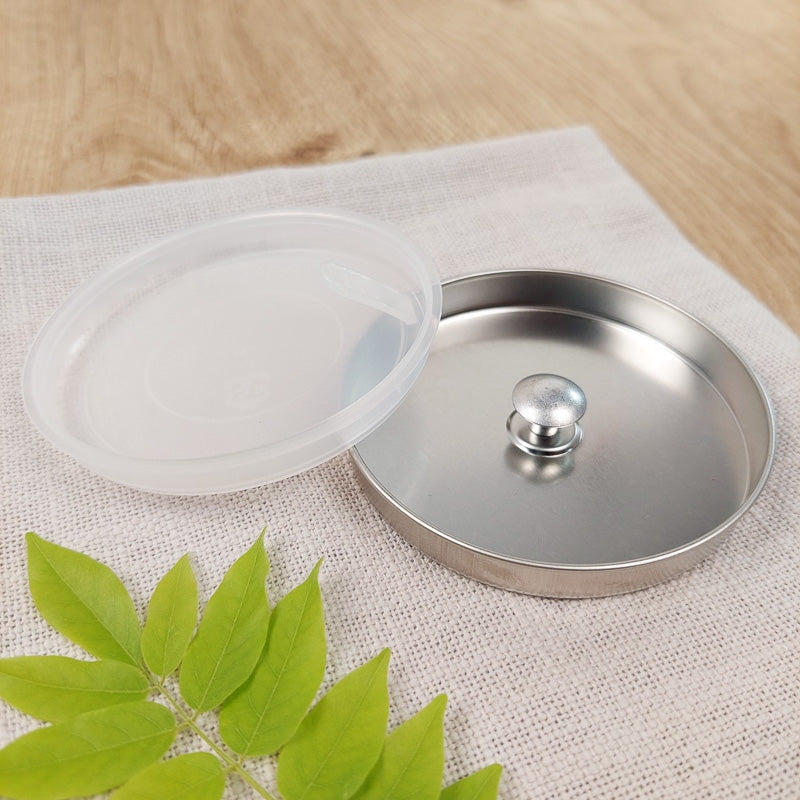 Lata Azul de Metal para Té Flores