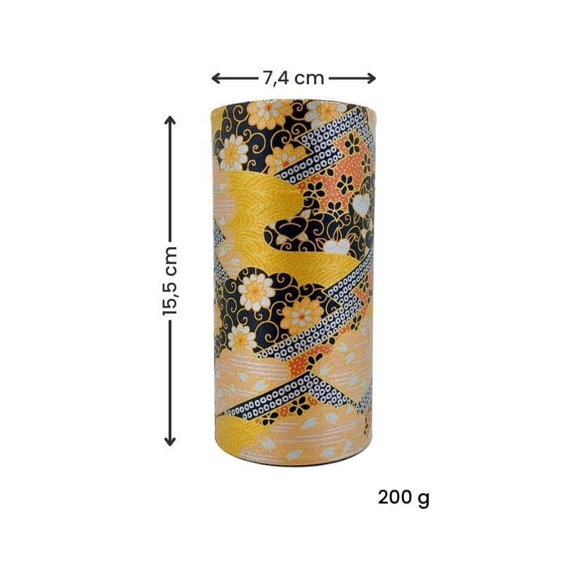 Lata de Té Japonesa Washi Lujo