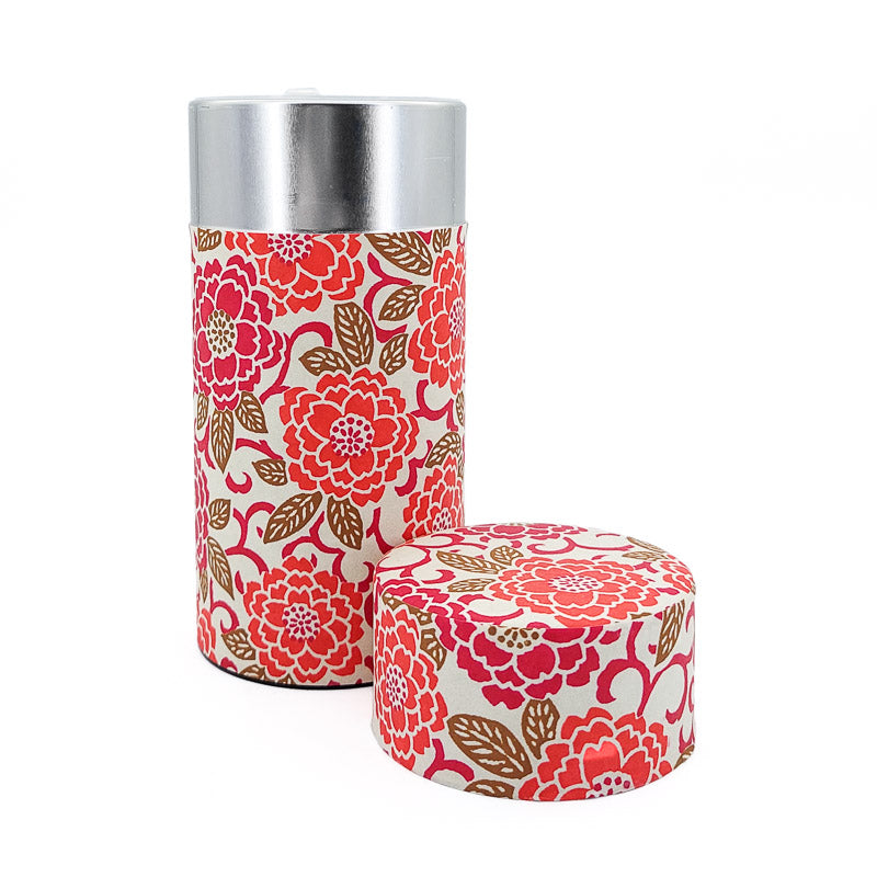 Lata de Té Washi Naranja