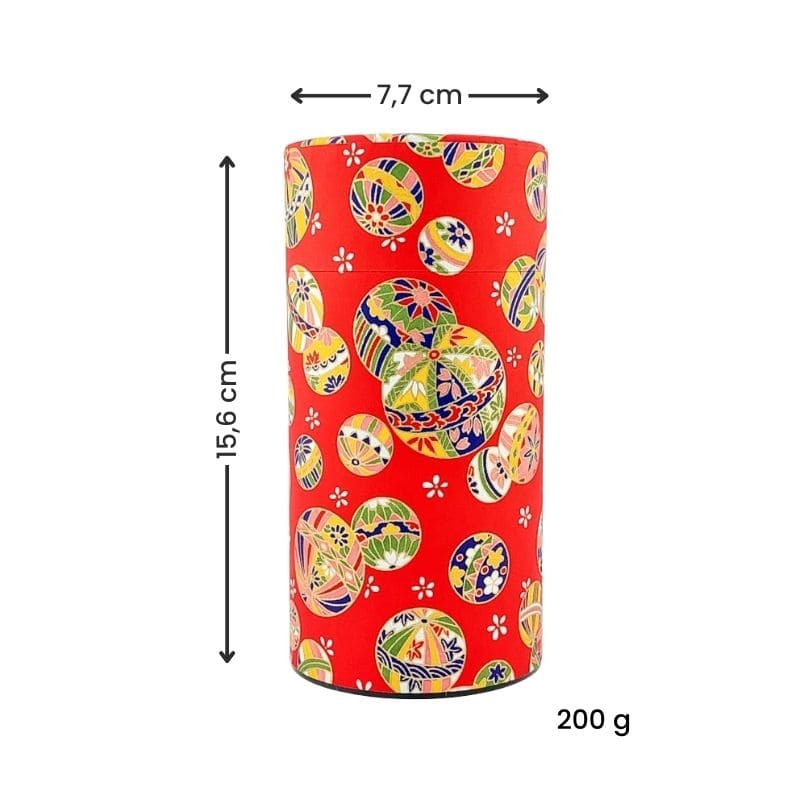 Lata de Té Washi Temari