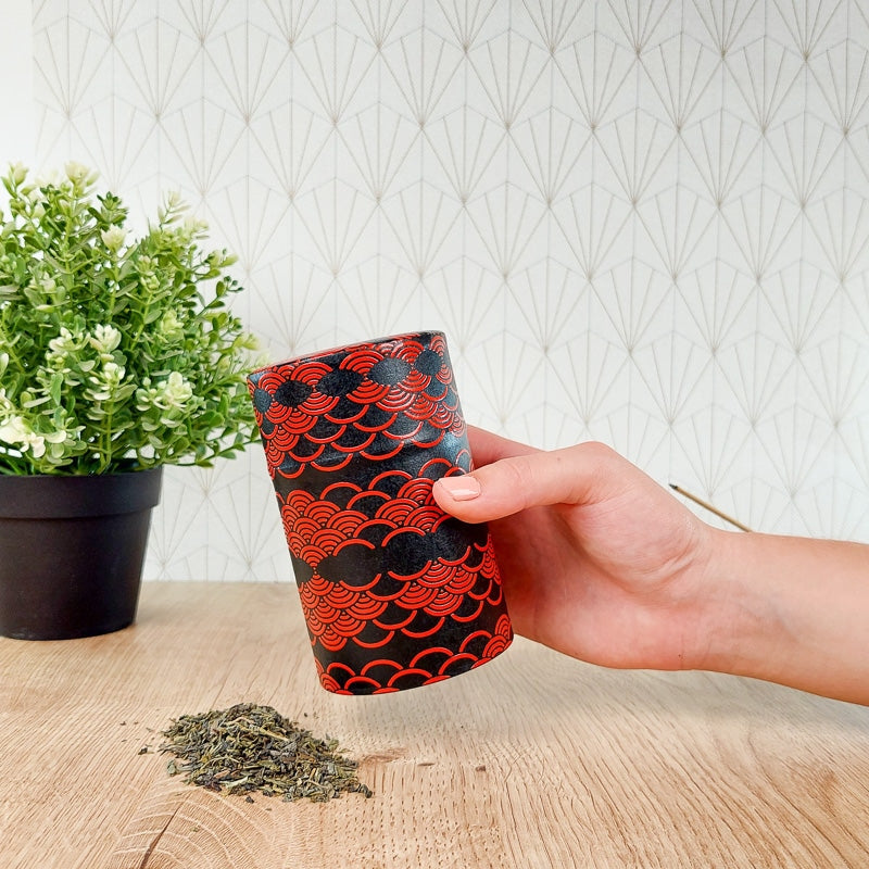Lata para Té a Granel Seigaiha