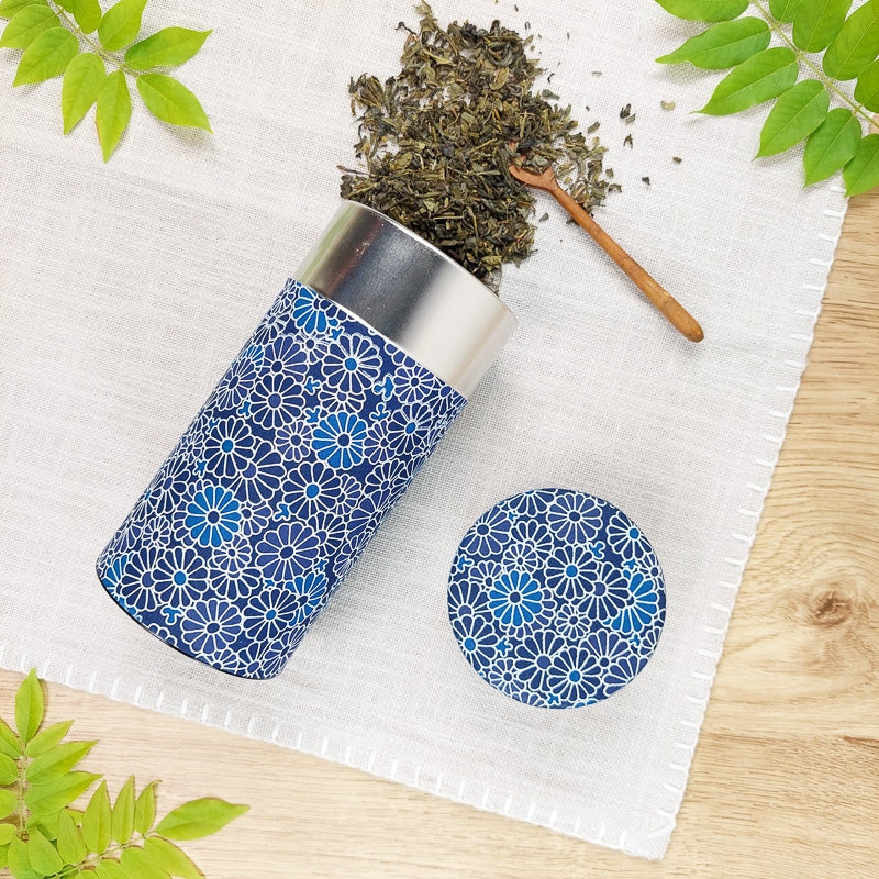 Lata de Té Japonesa Kiku