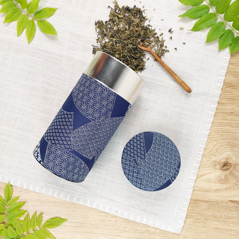 Lata de Té Japonesa Patchwork