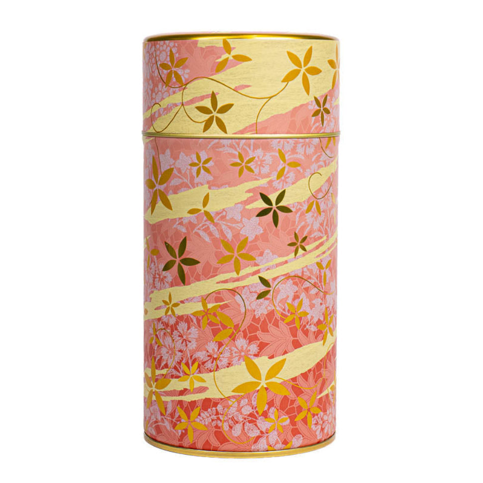 Lata para Té - Floral Rosa