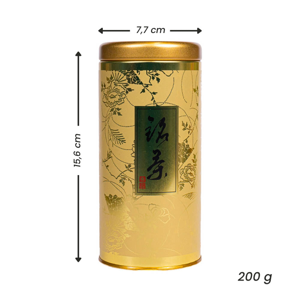 Lata para Té Japonesa - Gentaku Dorada