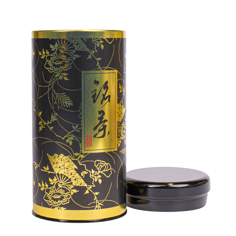 Lata para Té Japonesa - Gentaku Negra