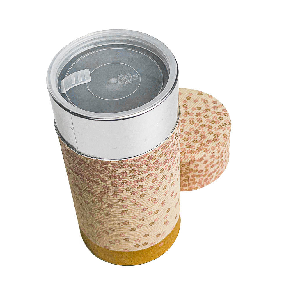 Lata para Té Japonesa Washi - Hanazono Rosa