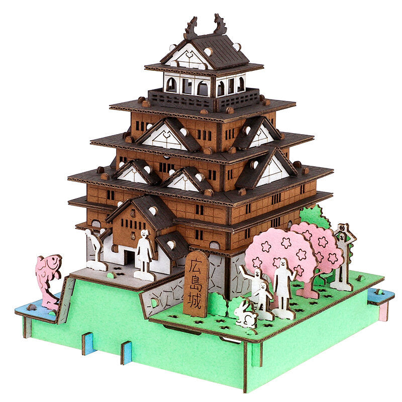 Maqueta Japonesa Mini - Castillo de Hiroshima