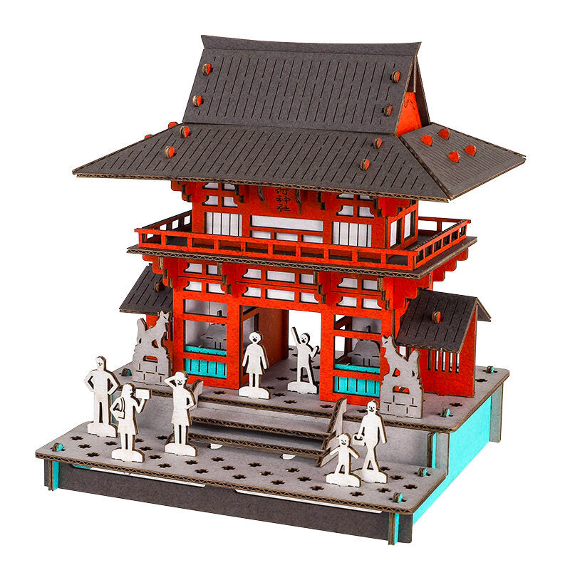 Maqueta Japonesa Mini - Puerta Rōmon del Santuario Inari