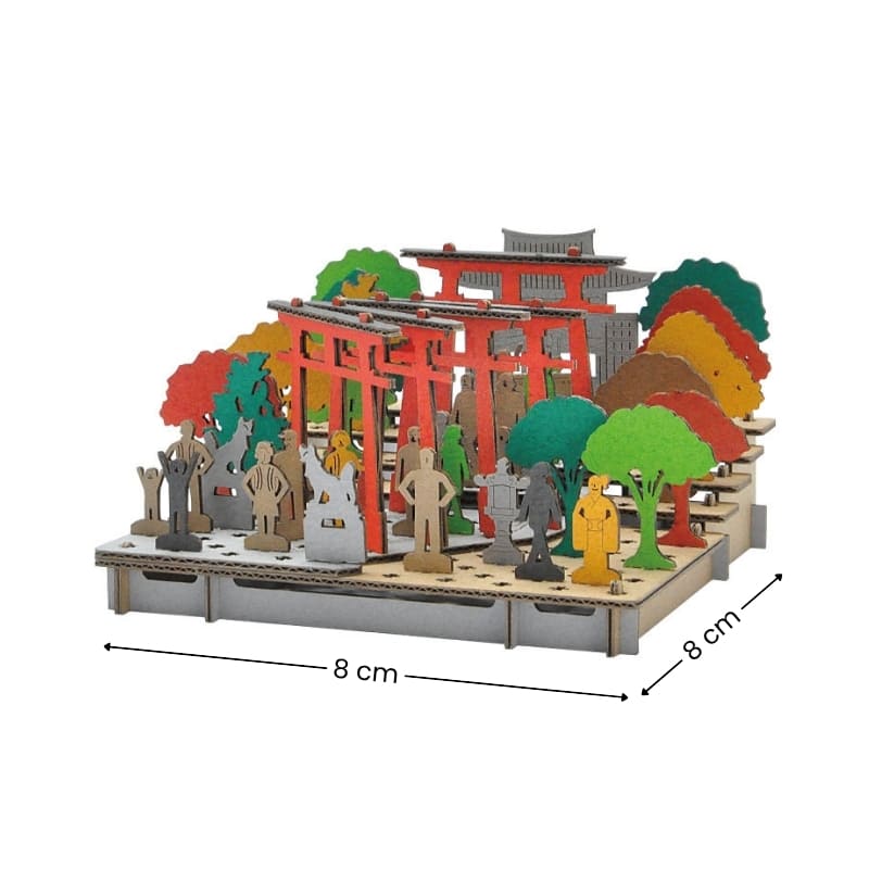 Maqueta Japonesa Mini - Santuario de Fushimi Inari