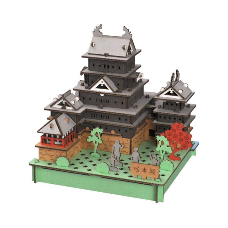 Maqueta japonesa en miniatura - Castillo de Matsumoto