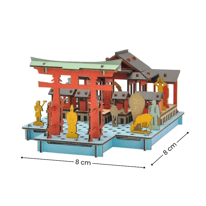 Modelo japonés en miniatura - Miyajima