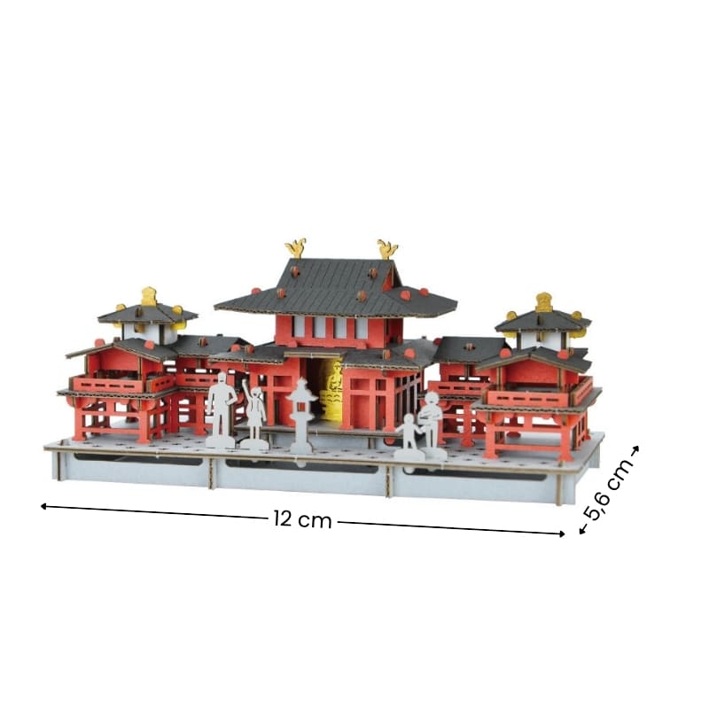 Maqueta japonesa en miniatura - Templo Byōdō-in