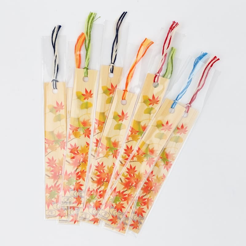 Marcapáginas Japonés Hojas Otoño