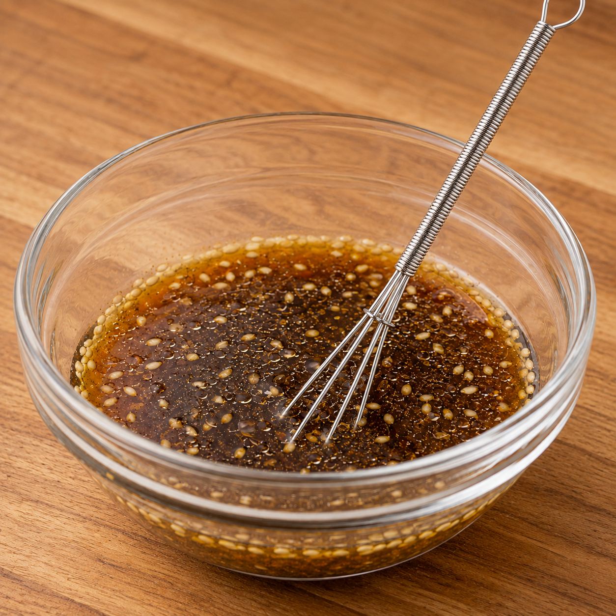 Mini Batidor Japonés de Acero Inoxidable para Vinagretas y Salsas