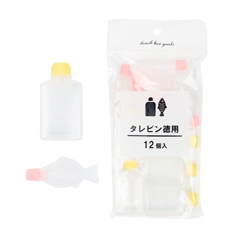 Mini frascos de salsa japonesa