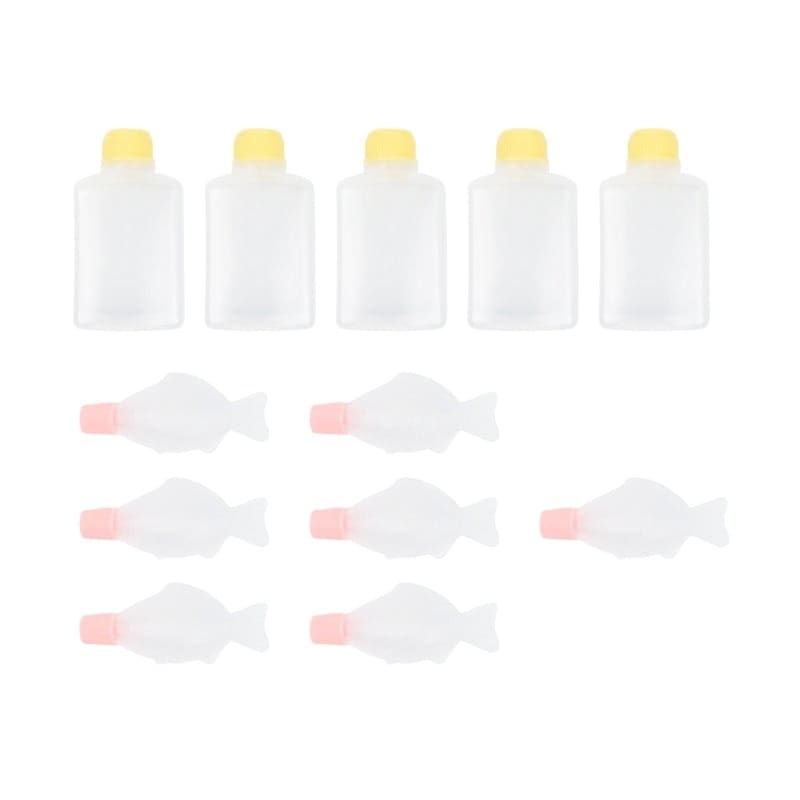 Mini frascos de salsa japonesa