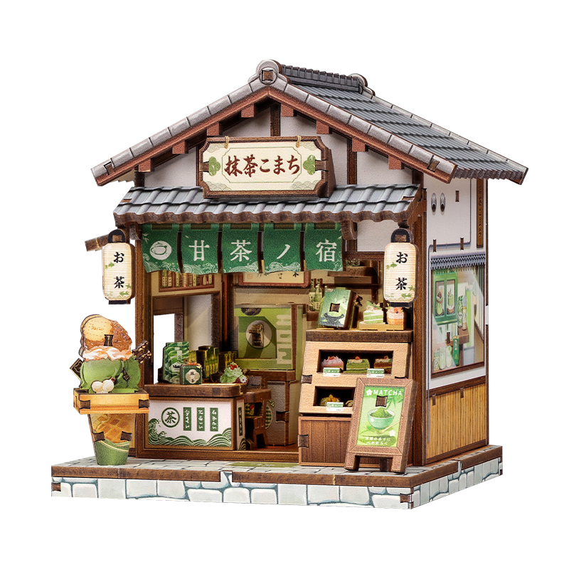 Mini Casa Japonesa De Madera Kyoto Matcha Cottage