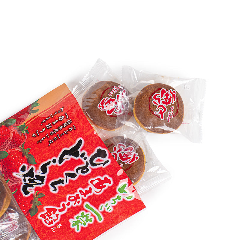Mini Dorayaki japonés de fresa