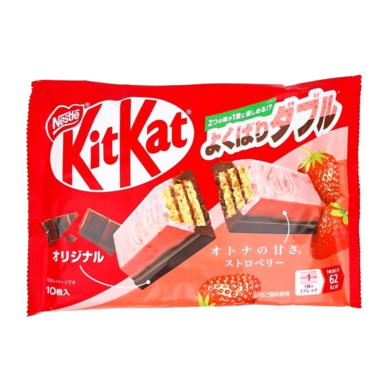 Mini KitKat Fresa y Chocolate