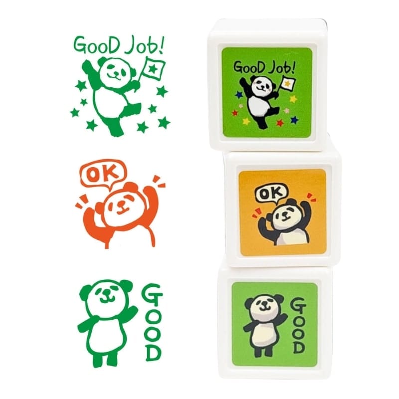 Mini Sello Panda Japonés