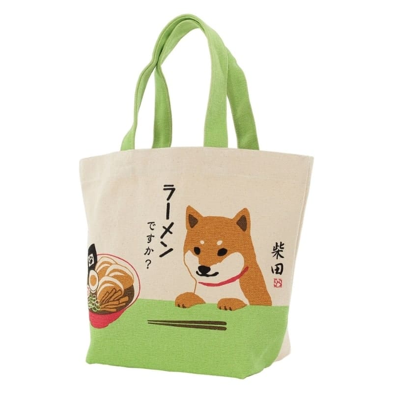 Mini Tote Bag Ramen y Shiba