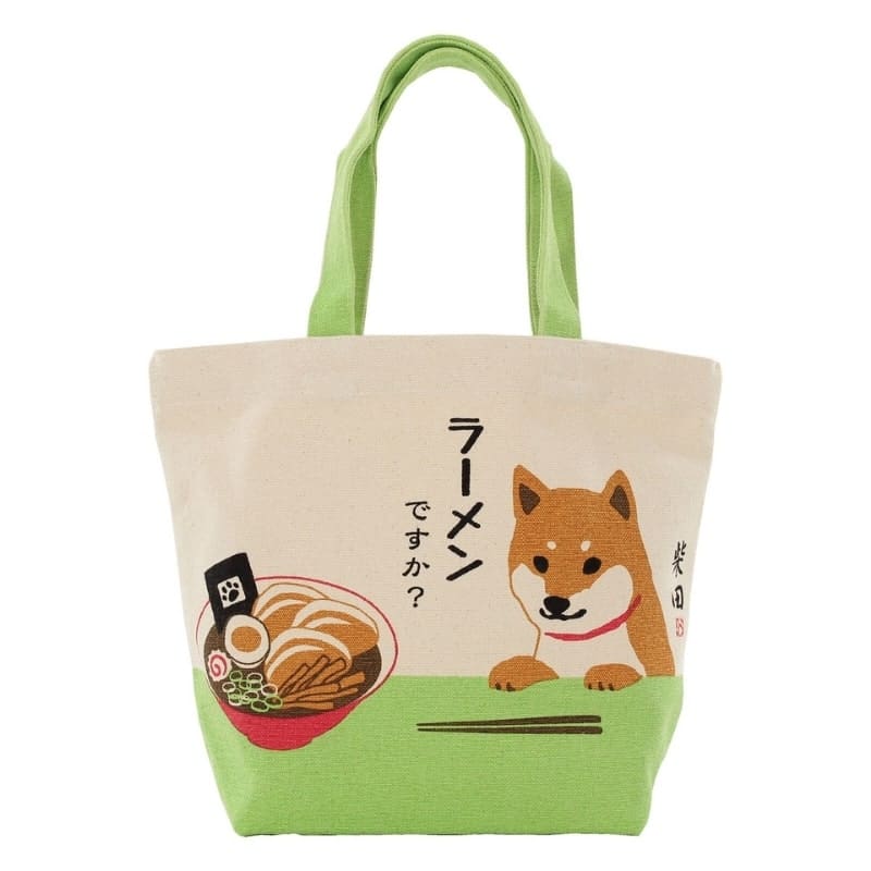 Mini Tote Bag Ramen y Shiba