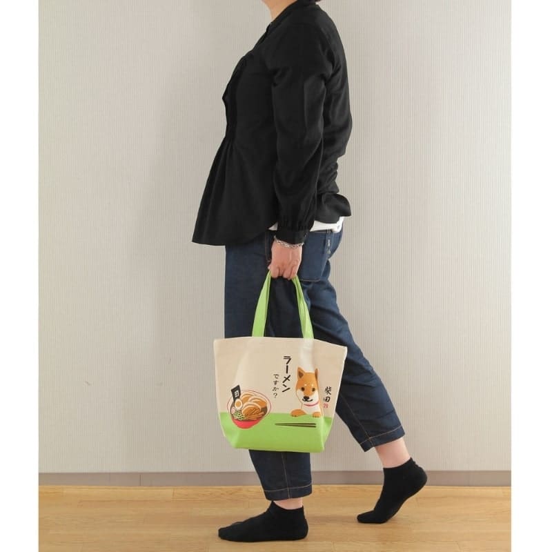 Mini Tote Bag Ramen y Shiba