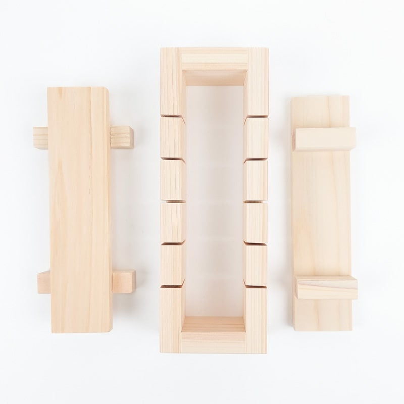 Molde Sushi Madera de Ciprés