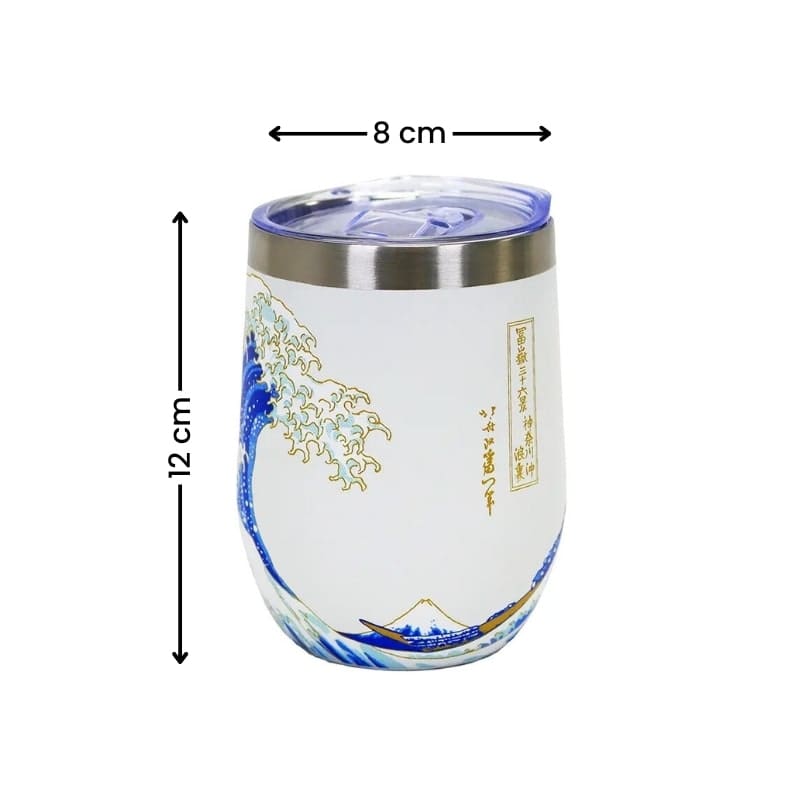 Taza de viaje Gran Ola de Kanagawa