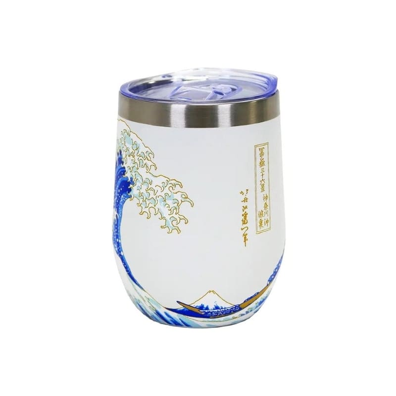 Taza de viaje Gran Ola de Kanagawa